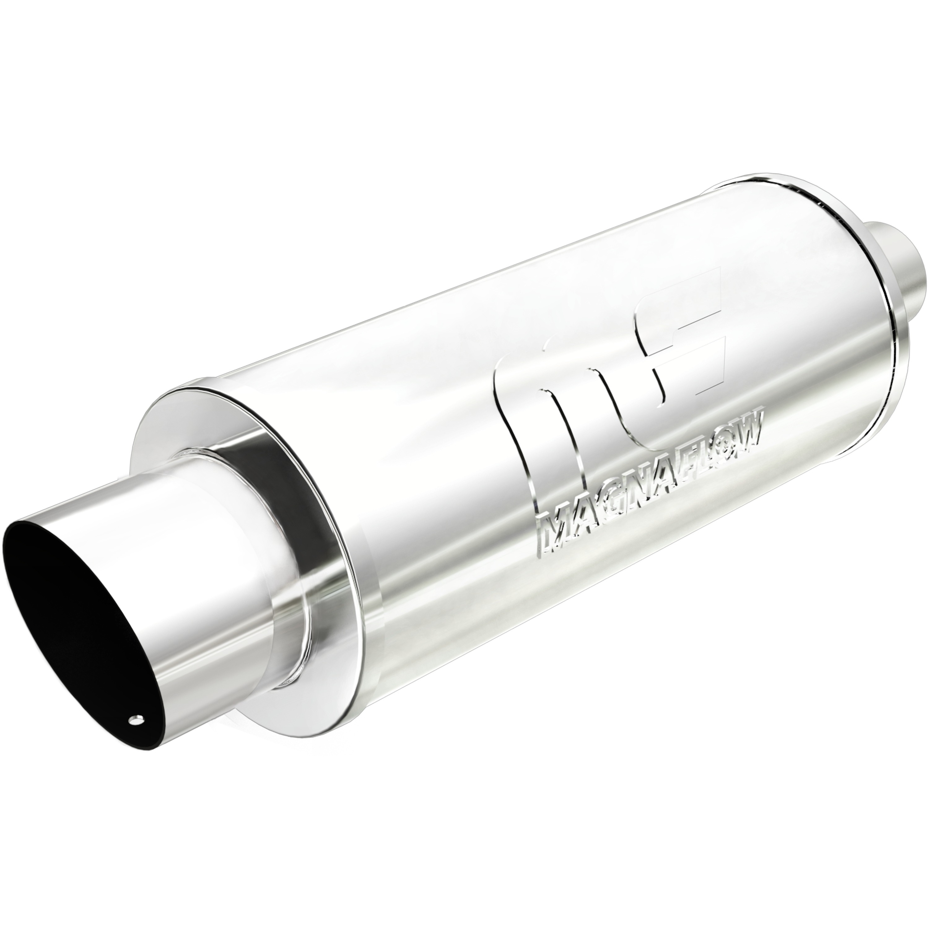 MagnaFlow Exhaust Products 14821 Straight-Through Performance Muffler; 2.25/4in. Center/Center; 6x14x6 Body